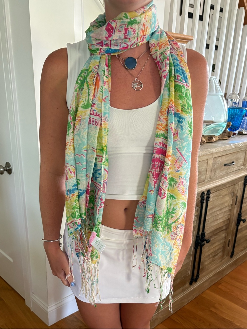 Lily Pulitzer Murphee Scarf - Coronado Island